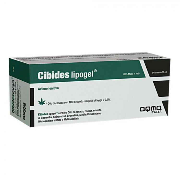 Aqma Cibides Lipogel Lenitivo Sollievo Dermatologicamente Testato 75ml