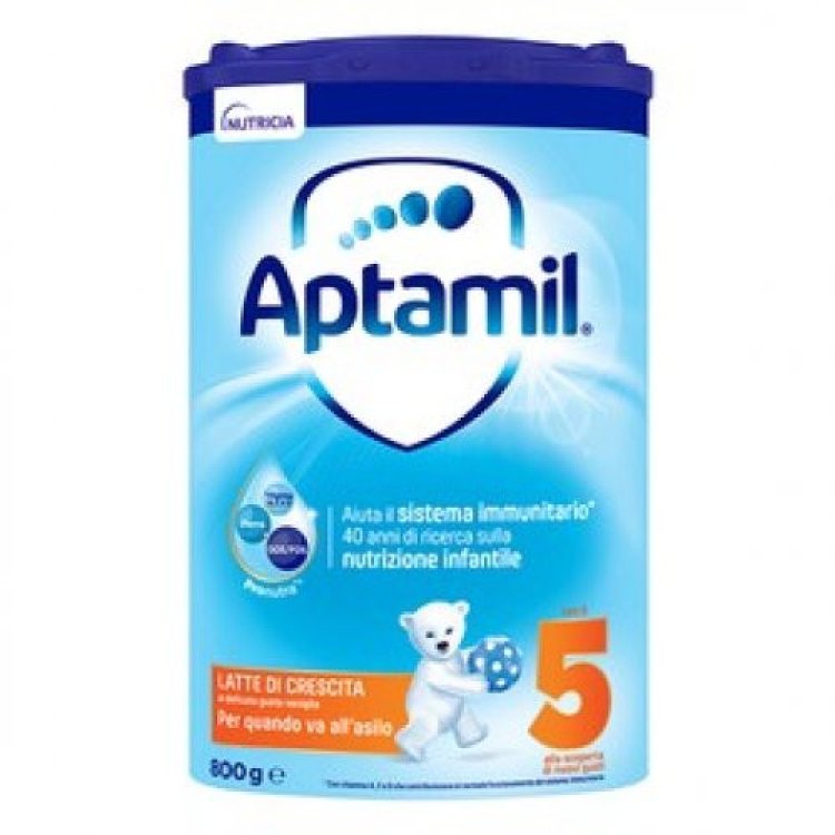 Aptamil 5 Latte di Crescita Vaniglia in Polvere per Bambini da 3 Anni 800g Aptamil 5 Latte di Crescita Vaniglia in Polvere per Bambini da 3 Anni 800g