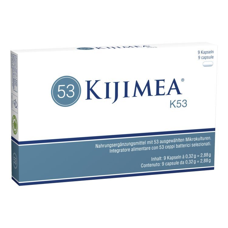 Kijimea K53 Integratore Alimentare per Flora Intestinale 9 Capsule Kijimea K53 Integratore Alimentare per Flora Intestinale 9 Capsule