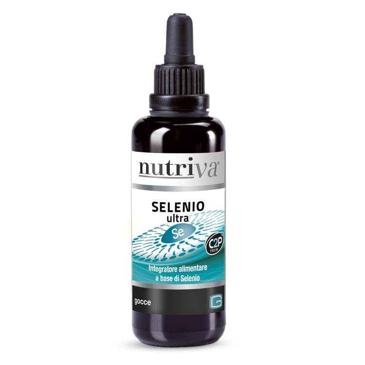 Nutriva Selenio Ultra Integratore Alimentare per Tiroide Vegano in Gocce 30ml Nutriva Selenio Ultra Integratore Alimentare per Tiroide Vegano in Gocce 30ml