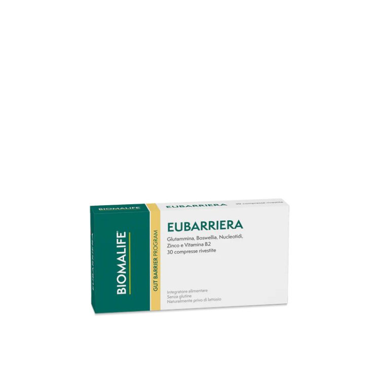 Biomalife Eubarriera Integratore per Sistema Digerente con L-Glutammina 20 Bustine