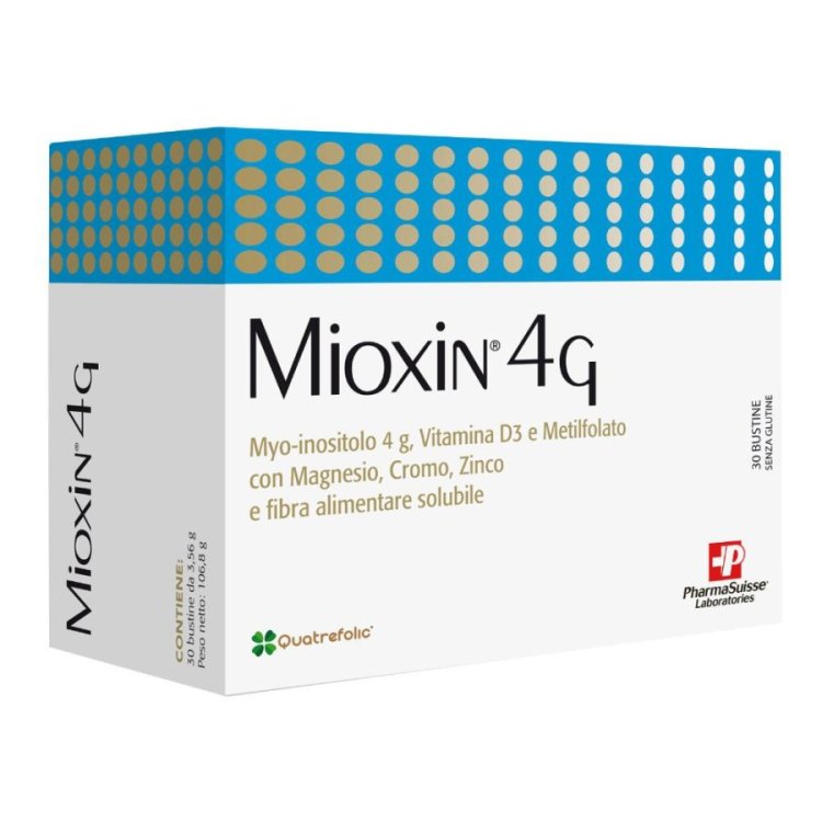 Pharmasuisse Mioxin 4G Integratore Sali Minerali e Vitamine, 30 Bustine