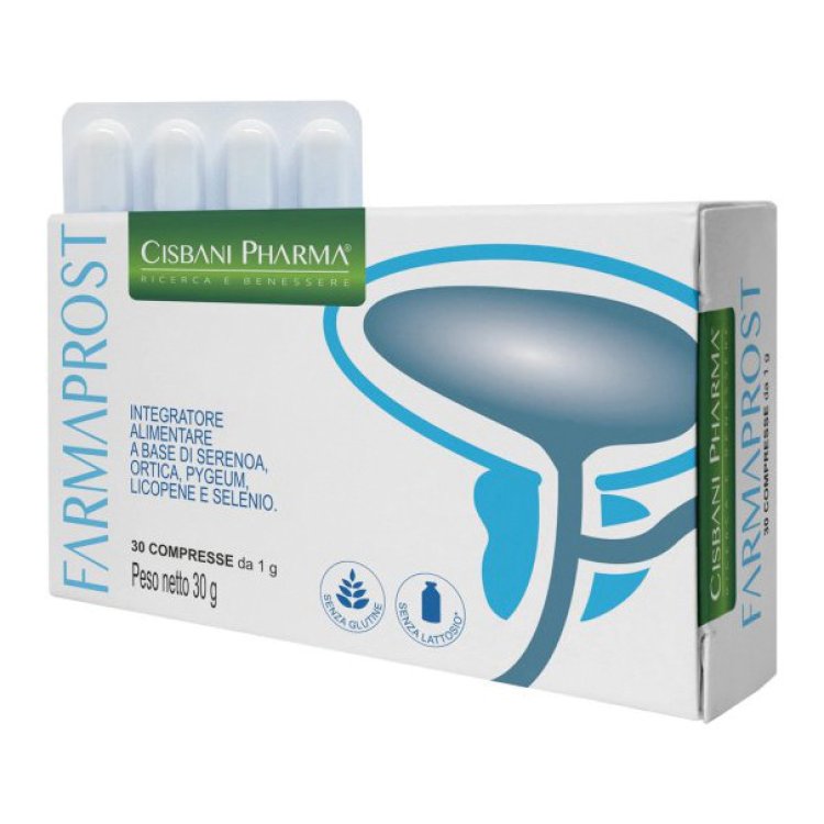 Farmac Farmaprost Integratore per Prostata e Vie Urinarie 30 Compresse