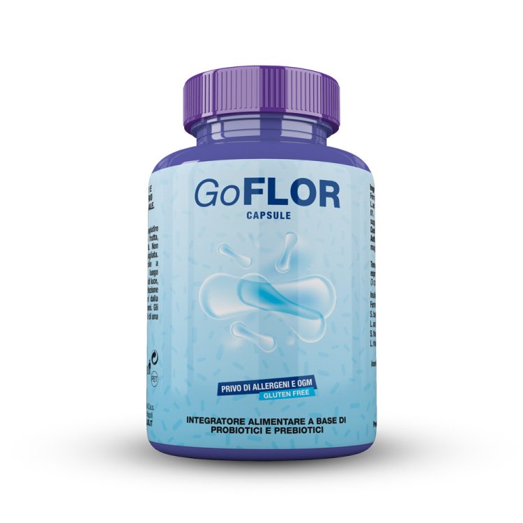 Biosalus GoFLOR Capsule Probiotici e Prebiotici per Flora Intestinale 30 Capsule Biosalus GoFLOR Capsule Probiotici e Prebiotici per Flora Intestinale 30 Capsule