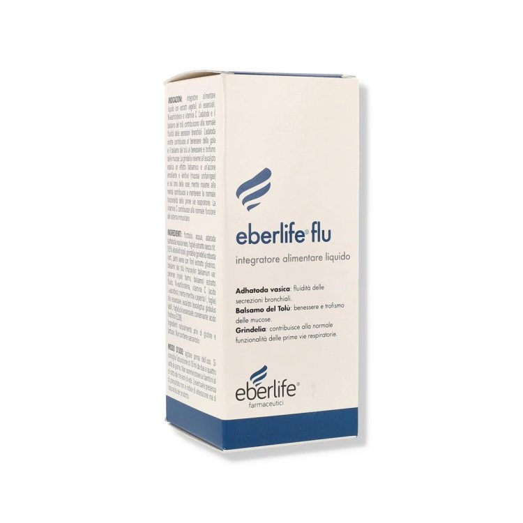 Eberlife Flu Integratore Alimentare per Gola e Vie Respiratorie 200 ml Eberlife Flu Integratore Alimentare per Gola e Vie Respiratorie 200 ml