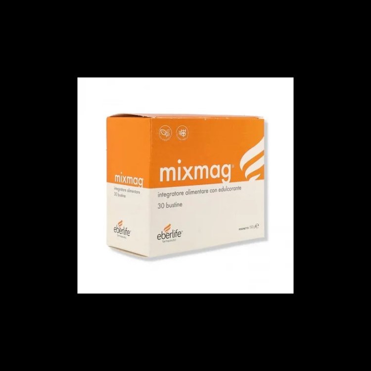 Eberlife Farmaceutici Mixmag Integratore Alimentare Magnesio per Stanchezza - 30 Bustine Eberlife Farmaceutici Mixmag Integratore Alimentare Magnesio per Stanchezza - 30 Bustine