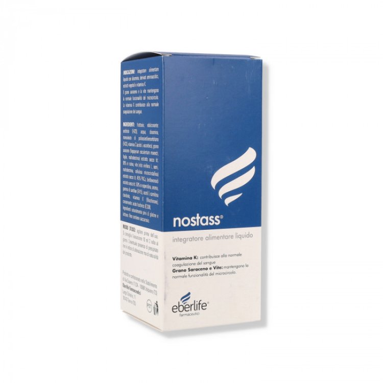 Eberlife Farmaceutici Nostass Gocce Orali per Epistassi e Microcircolo 200 ml Eberlife Farmaceutici Nostass Gocce Orali per Epistassi e Microcircolo 200 ml