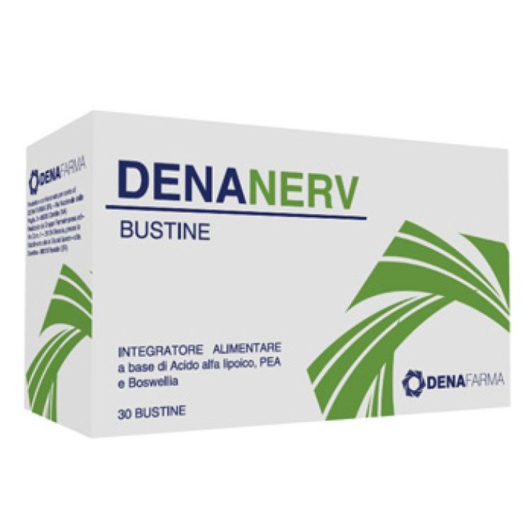 Dena Farma Denanerv Integratore Alimentare per Stati di Tensione Localizzati, 30 Bustine