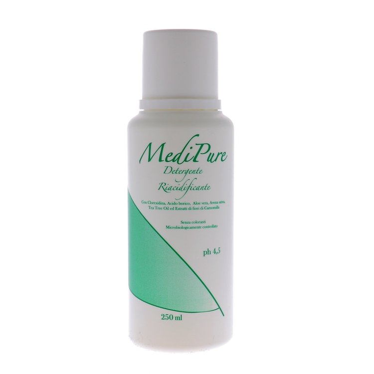 Medicbio Medipure Soluzione Detergente Riacidificante Intima 250ml Medicbio Medipure Soluzione Detergente Riacidificante Intima 250ml