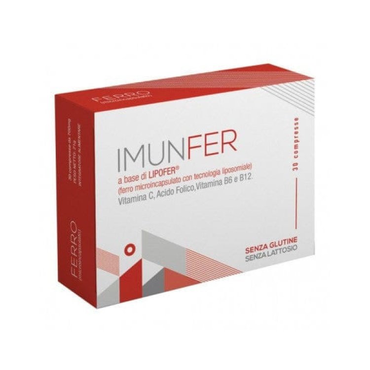 Spazio Ecosalute Imunfer Integratore Ferro Vitamina C Sistema Immunitario 30 Compresse