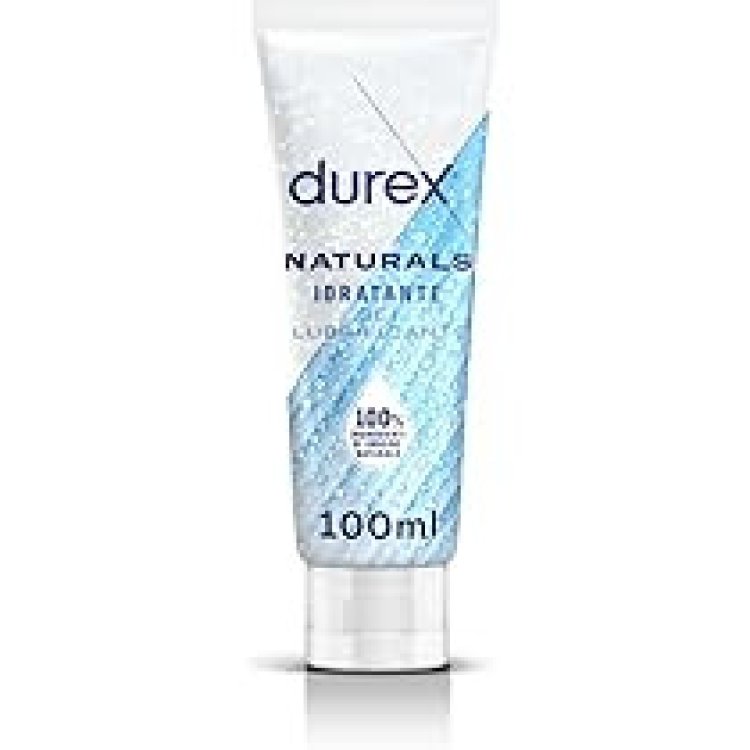 Durex Naturals Gel Lubrificante Idratante con Acido Ialuronico per Secchezza 100ml