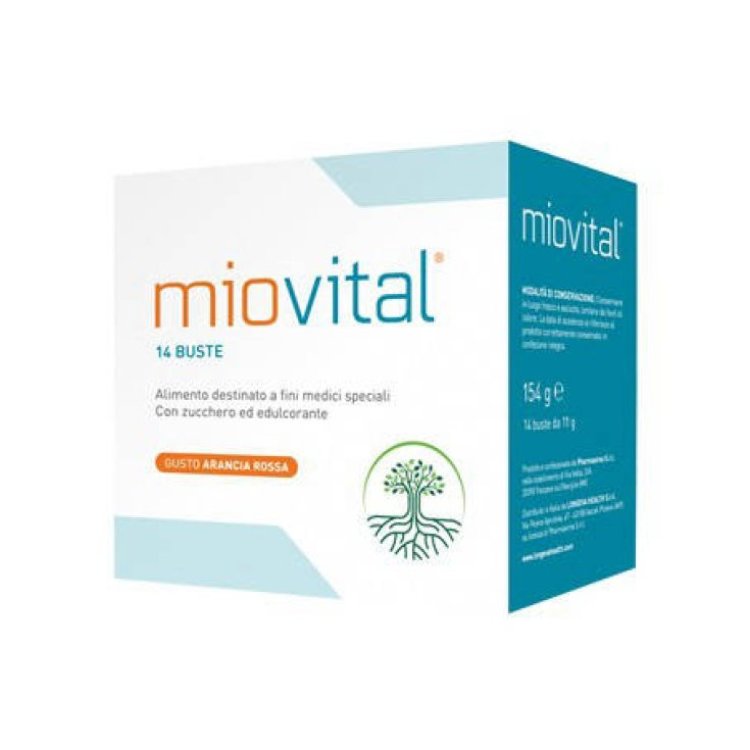 Longeva Health Miovital Alimento a Fini Medici Speciali per Disfagia e Sarcopenia, 14 Bustine