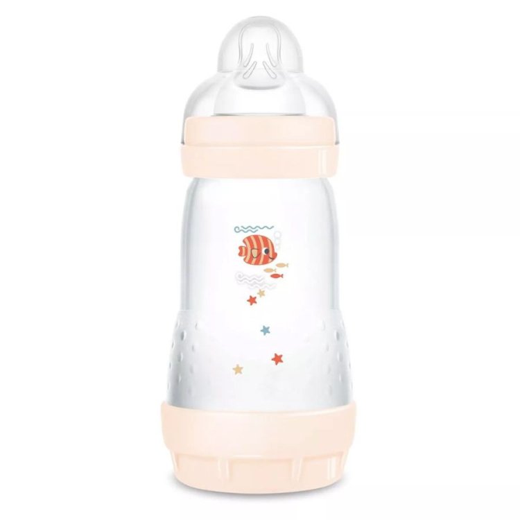 MAM Easy Start Biberon Anticolica Neutro 260ml 2+ Mesi Tettarella Silicone