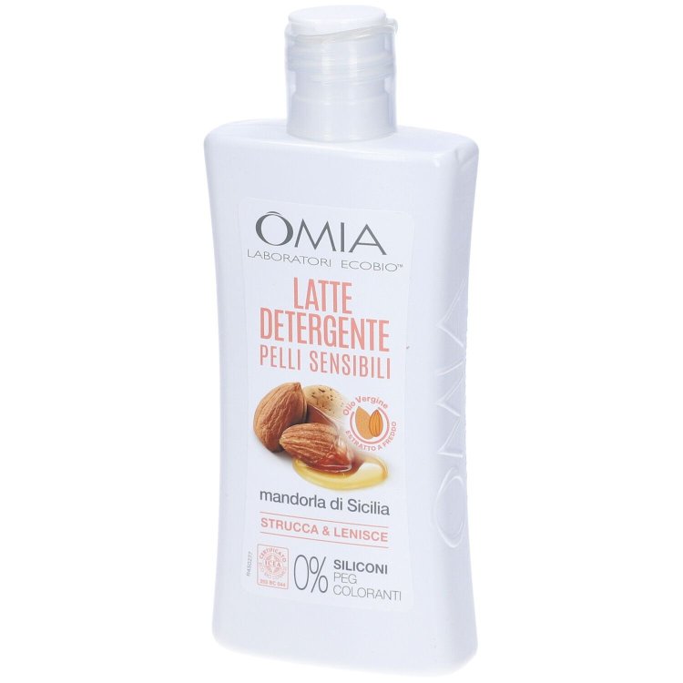 Omia Latte Detergente Viso Mandorla Malva Pelli Sensibili 200ml Omia Latte Detergente Viso Mandorla Malva Pelli Sensibili 200ml