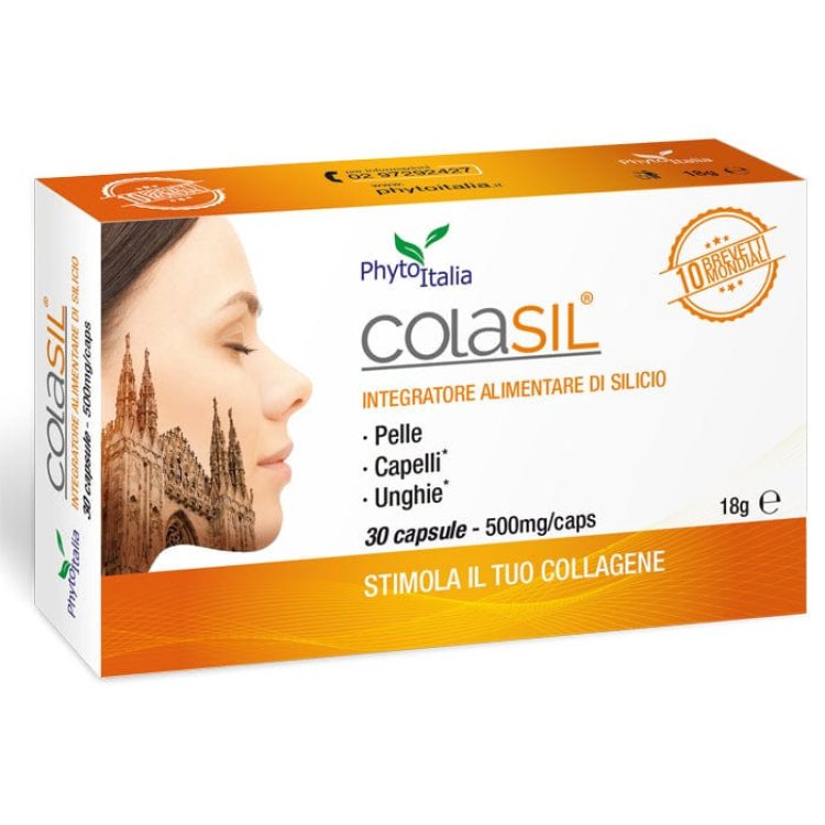 Phytoitalia Colasil Integratore per Collagene, Capelli e Unghie - 30 Capsule Phytoitalia Colasil Integratore per Collagene, Capelli e Unghie - 30 Capsule