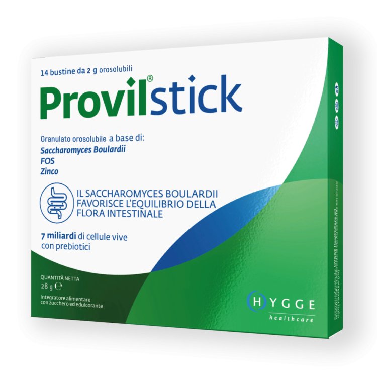 Hygge Healthcare Provilstick Integratore per l'Equilibrio Intestinale in Stick