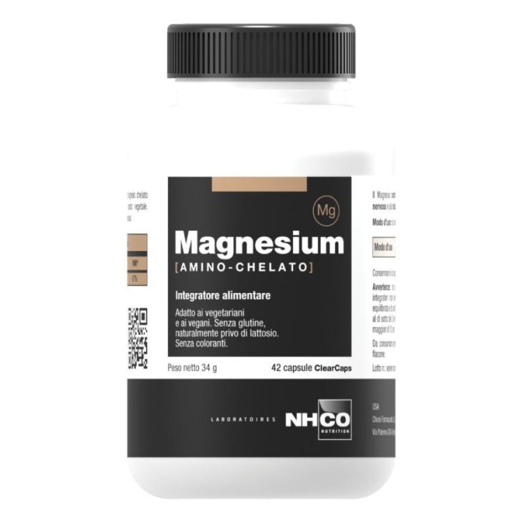 Nhco Magnesium Integratore Sistema Nervoso Vegano Senza Glutine 42 Capsule