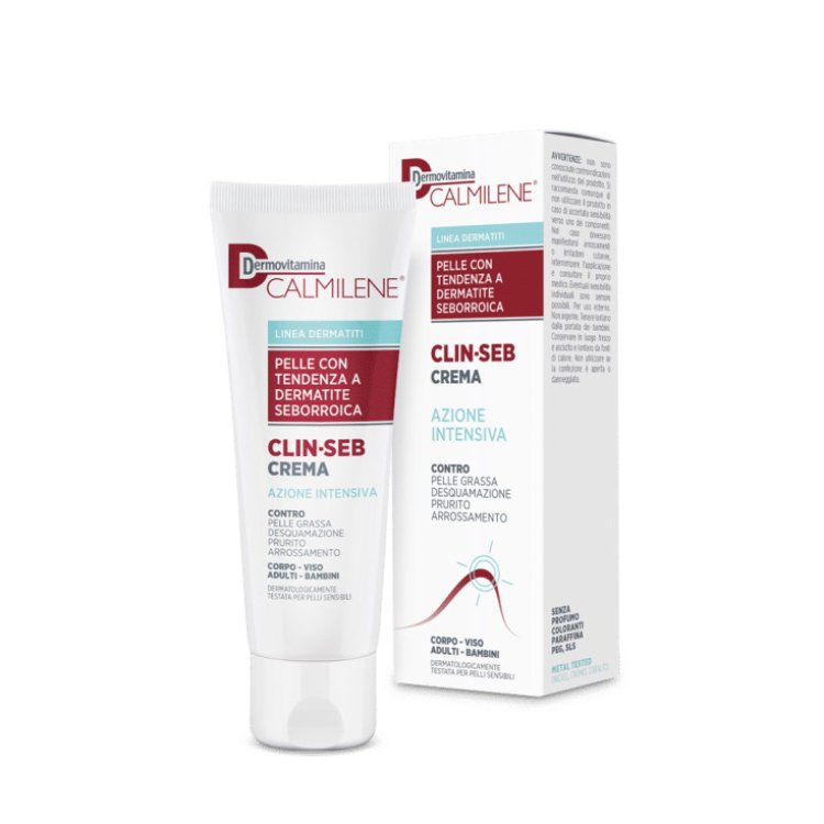Dermovitamina Calmilene Clin-Seb Crema Intensiva per Dermatite Seborroica 50ml