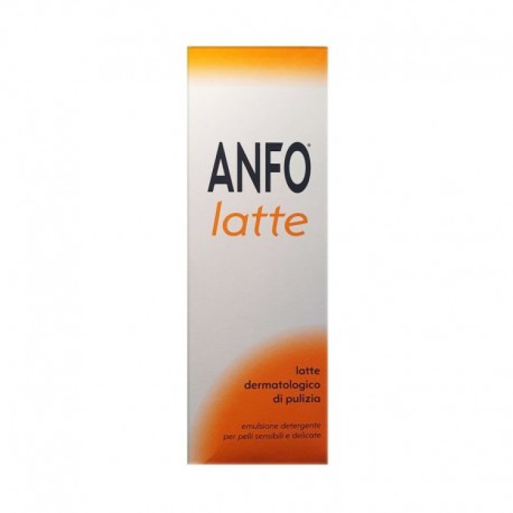 Perfama Anfo Latte Dermatologico di Pulizia per Pelli Sensibili 200ml