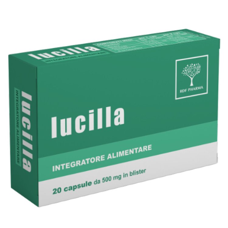 Rdf Pharma Lucilla Integratore Alimentare per Stanchezza e Affaticamento - 20 Capsule