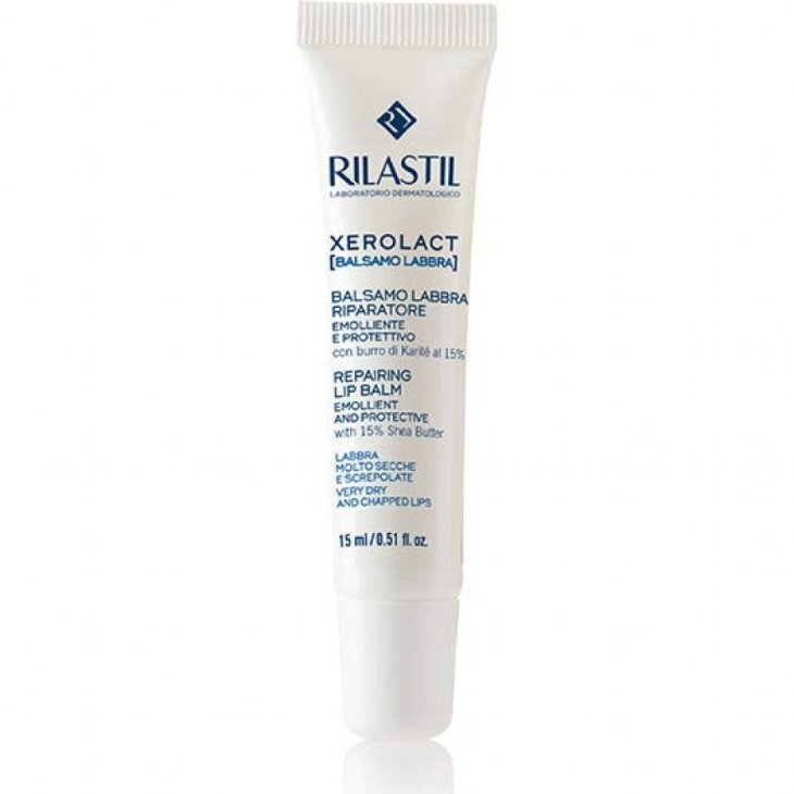Rilastil Xerolact Balsamo Labbra Riparatore Nutriente Labbra Secche 15ml