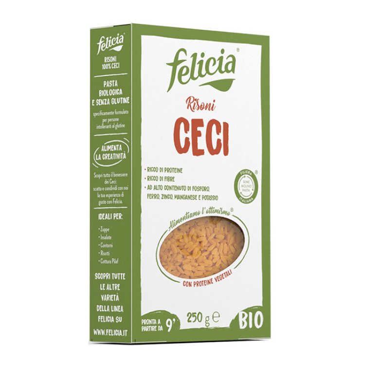 Felicia Bio Risoni Ceci Pasta Senza Glutine Per Celiaci 250g