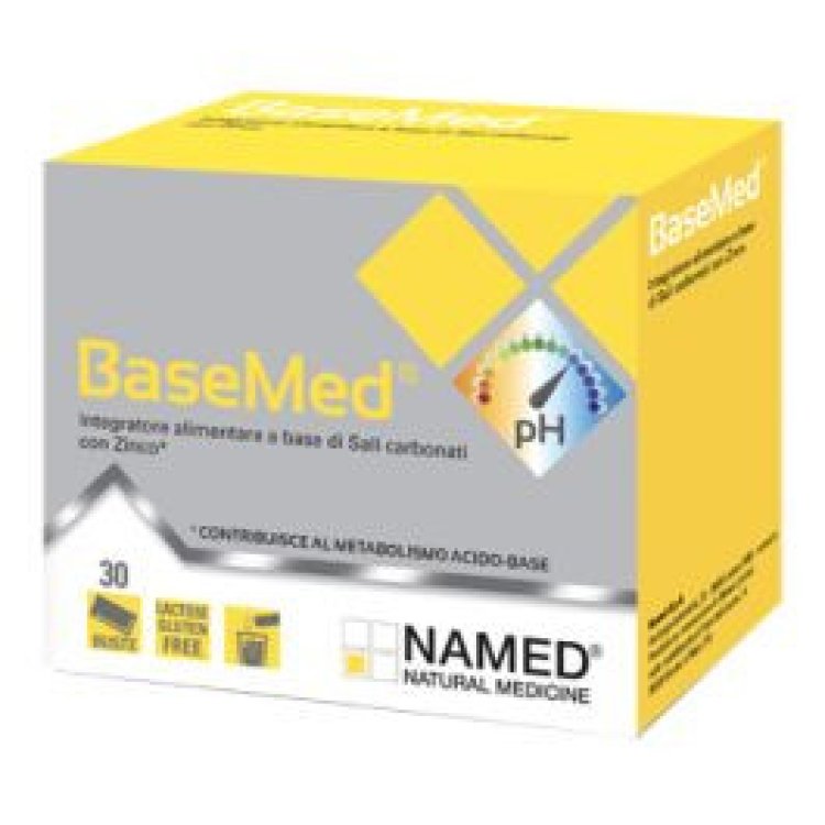 Named Basemed Integratore Alimentare Supporto Metabolismo Acido-Base 30 Bustine