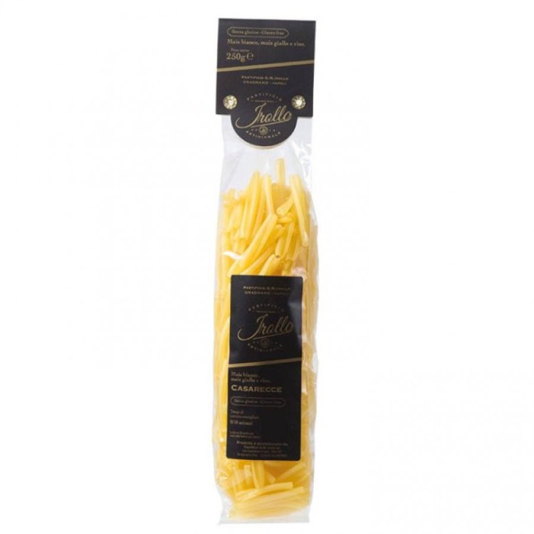 Irollo Casarecce Pasta Senza Glutine con Farina Mais e Riso 1kg