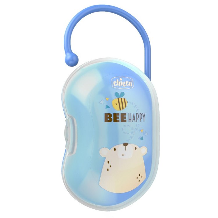 Chicco Porta Succhietti Boy 2 Pezzi Sterilizzabile