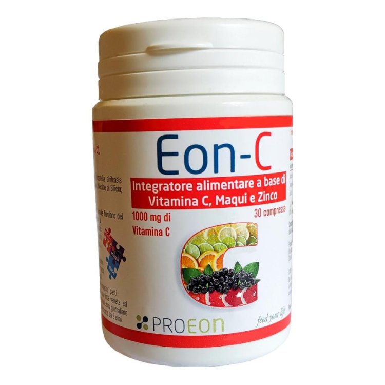 Proeon Eon-C Integratore Sistema Immunitario Vitamina C, Maqui e Zinco - 30 Compresse