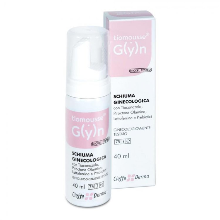 Cieffe Derma Tiomousse Gyn Mousse Ginecologica Antimicotica 40ml