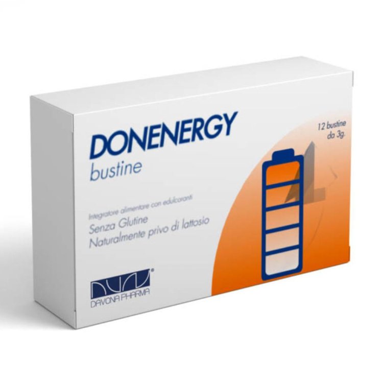 Davona pharma Donenergy Integratore Vitamine B Energia Metabolismo 12 Bustine