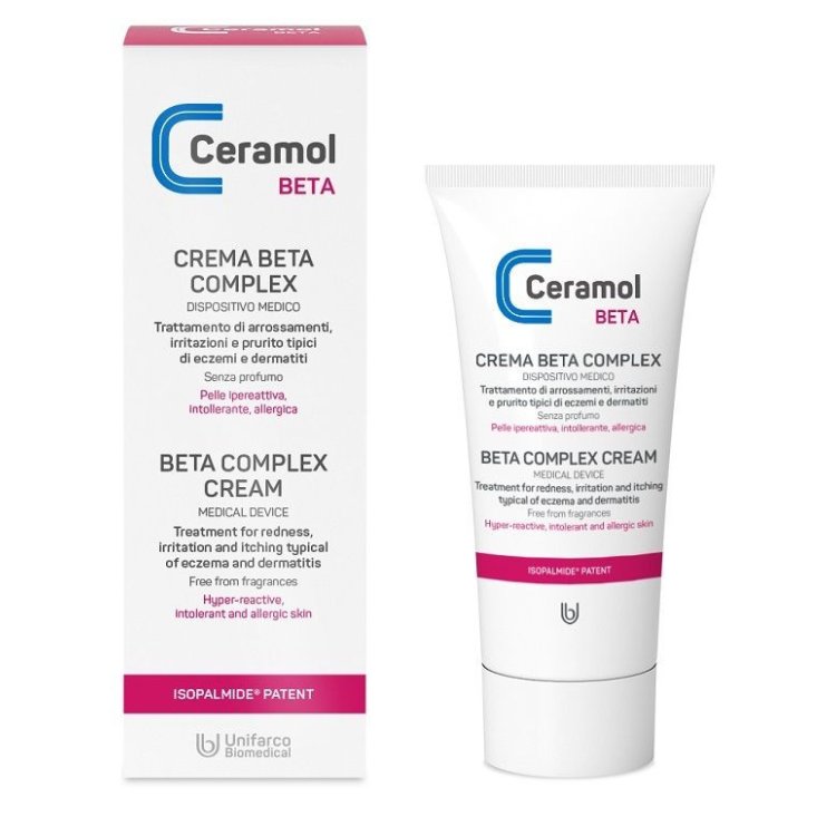 Ceramol Beta Complex Crema Antinfiammatoria per Dermatite 50ml