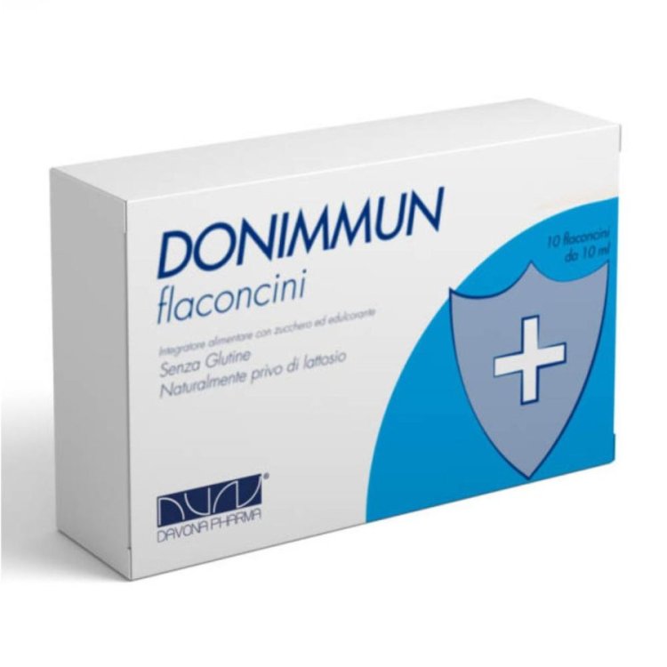 Davona Pharma Donimmun Integratore Alimentare Supporto Sistema Immunitario 10 Flaconcini