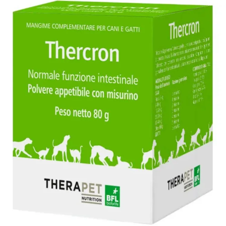 Bioforlife Thercron Mangime Complementare Intestinale per Cani e Gatti 80 g