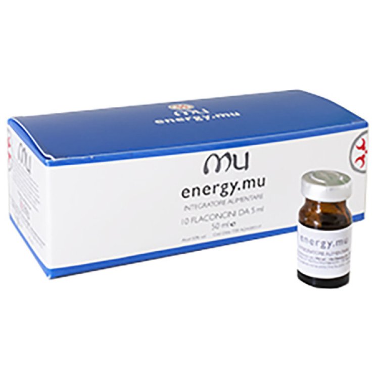 Mu Energy Integratore Tonico in Flaconcini 10x5ml per Energia e Concentrazione