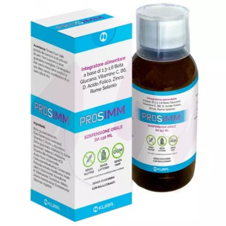 Kura Prosimm Integratore Vitamine e Minerali Supporto Immunitario 150 ml