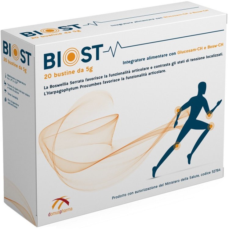 Domuspharma Biost Integratore per Articolazioni 20 Bustine Domuspharma Biost Integratore per Articolazioni 20 Bustine