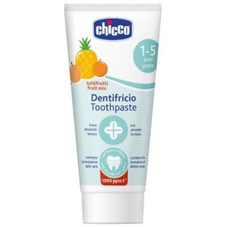 Chicco Dentifricio Tuttifrutti per Bambini 12+ Mesi 50ml