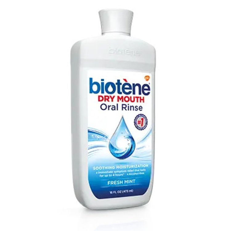 Biotene Collutorio Bocca Secca Menta Fresca Senza Alcool Igiene Orale 500ml