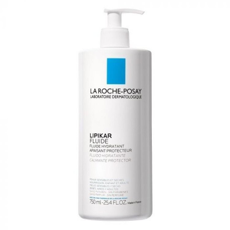 La Roche Posay Lipikar Fluido Corpo Pelle Sensibile Senza Parabeni 750ml