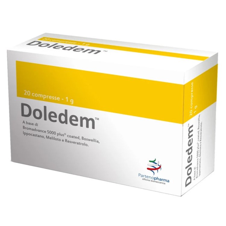 Partenopharma Doledem Integratore Articolare con Bromelina 20 Compresse