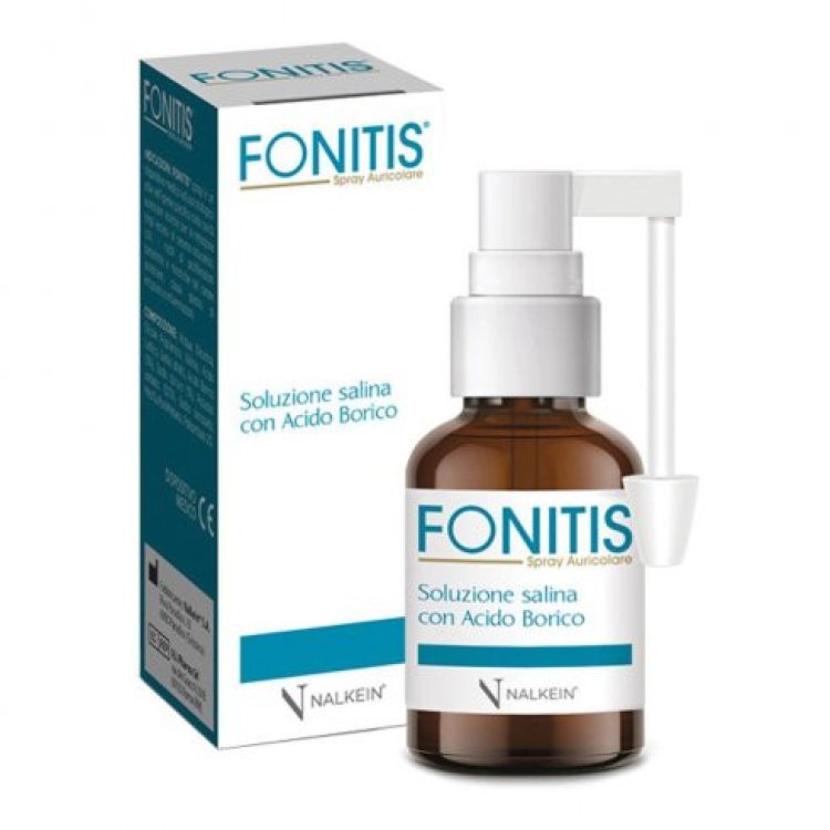 Nalkein Fonitis Spray Dispositivo Medico per Igiene Orecchio 50ml