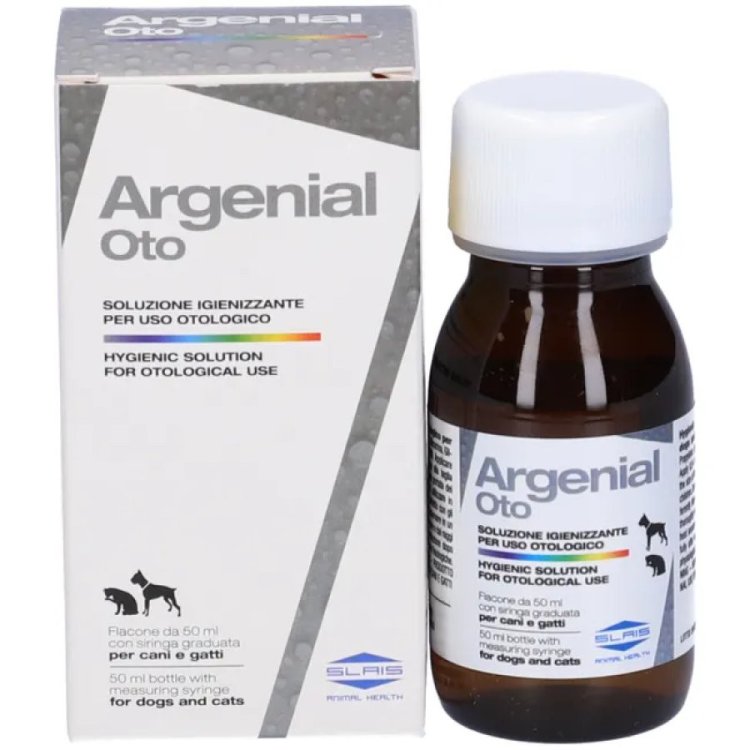 Slais Argenial Oto Soluzione Igienizzante per Cani e Gatti 50ml