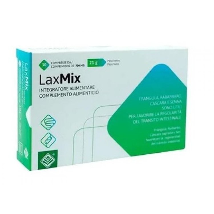 Gheos Laxmix Integratore Alimentare per Regolarit&agrave; Intestinale 30 Compresse