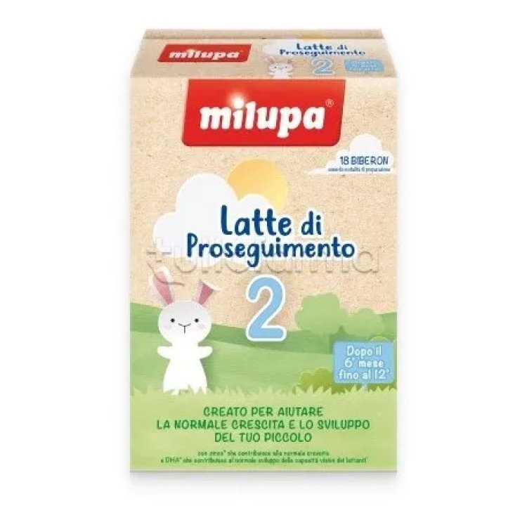 Milupa 2 Latte di Proseguimento in Polvere da 6 a 12 Mesi