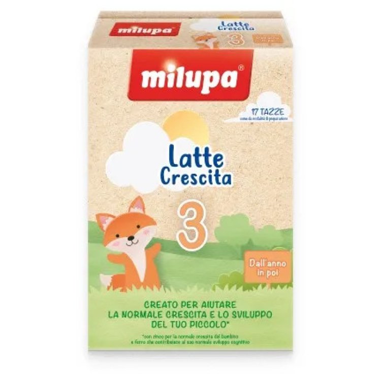 Milupa Latte di Crescita 3 supporto crescita e sviluppo del bambino, 600 g