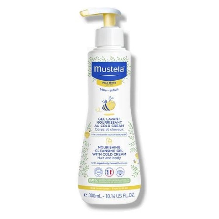 Mustela Gel Detergente Nutriente Corpo e Capelli con Cold Cream 300ml