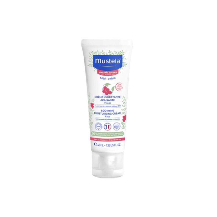 Mustela Bebè Crema Viso Idratante Lenitiva Pelle Sensibile neonati 40ml