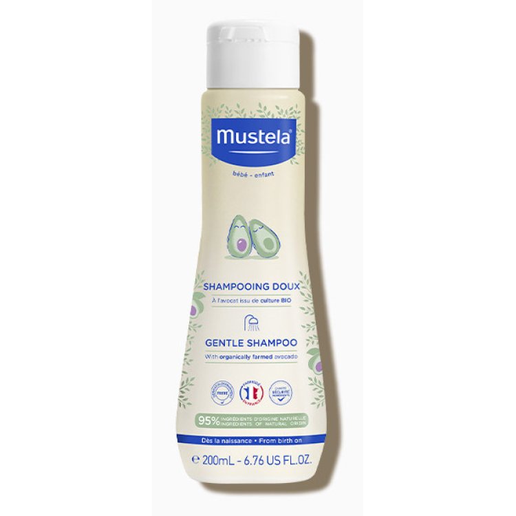 Mustela Shampoo Delicato Bambini Ipoallergenico Senza Lacrime 200ml